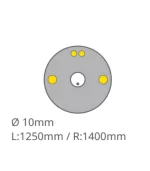 Mangueira de micromotor Kavo K190 196 200 com luz para unidades Kavo