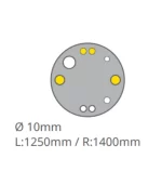 Mangueira de micromotor Kavo K192K201 com luz para unidades Kavo
