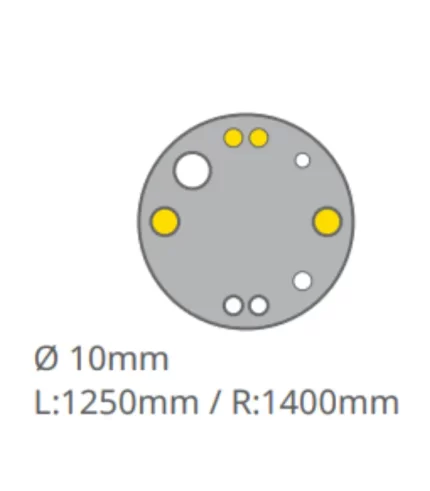 Mangueira de micromotor Kavo K192K201 para unidades KaVo