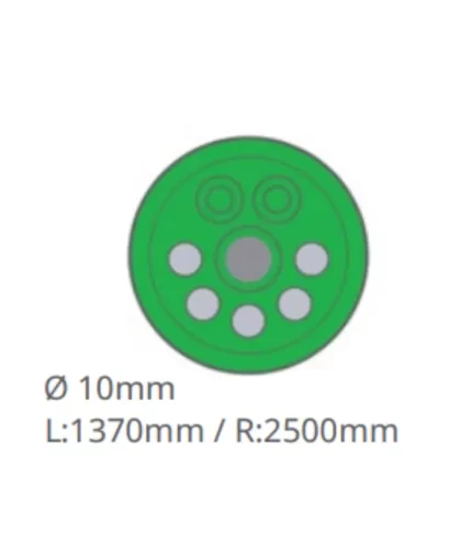 Mangueira de micromotor Sirona BL ISO C-APEX para unidades Sirona