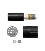 Mangueira de micromotor Sirona SL com luz para unidades Sirona